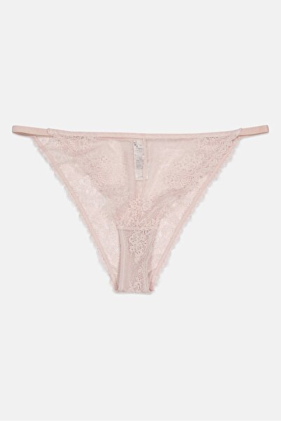 NA-KD سراويل داخلية نسائية بأشرطة رفيعة، بنفسجي خافت