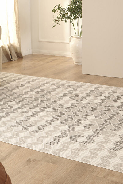 Kaşmir Halı Elya Tessera 50x80 Cm Salon Mutfak Halısı Yolluk