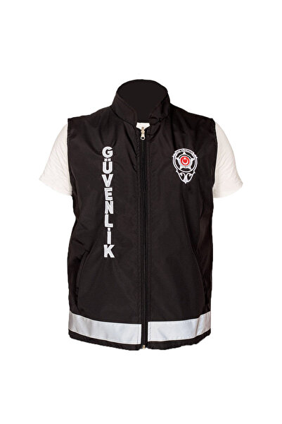 Safari AVM Black Reflective Special Safety Vest