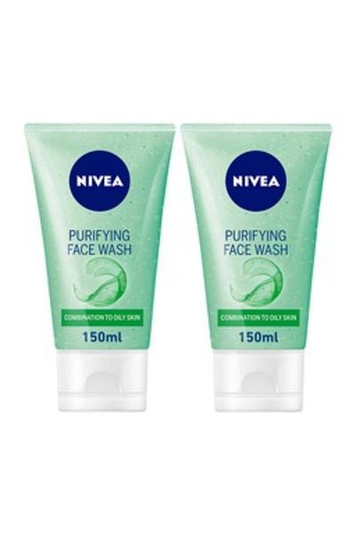 NIVEA Face Wash Purifying 2 x 150 ml