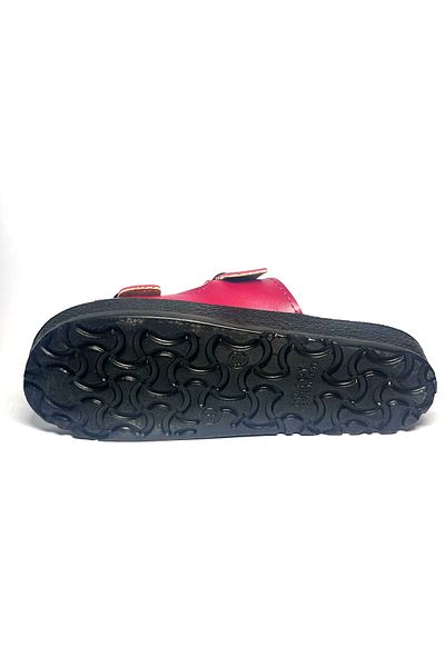 crybrands Mikanos Leather Nicesteps Double Buckle Slippers