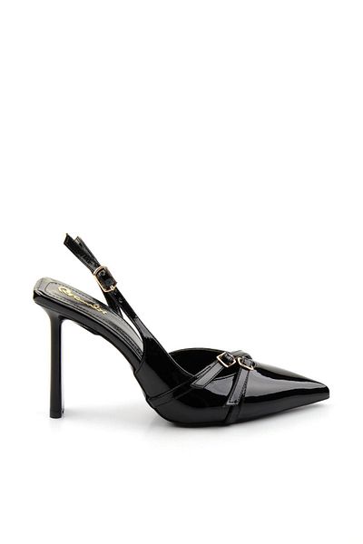 Bambi Black Women's Classic Heeled Shoes K 01209081008