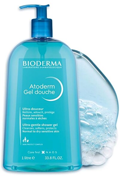 Bioderma Atoderm Gentle Shower Gel 1LT - (SKT: 10/2026)
