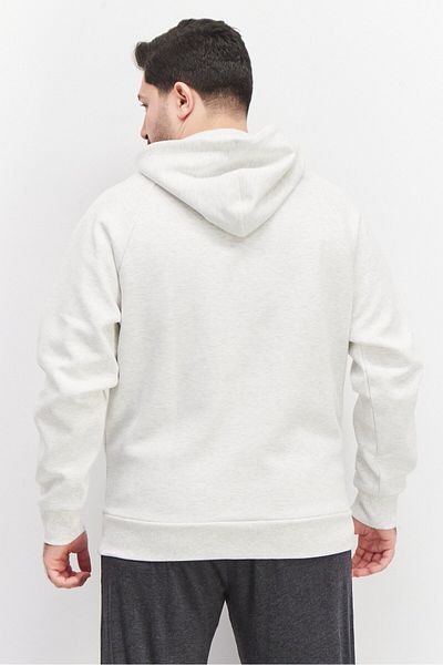 New Balance Men Sportswear Fit Long Sleeves Outdoor Sweatshirt, Light Grey Heather