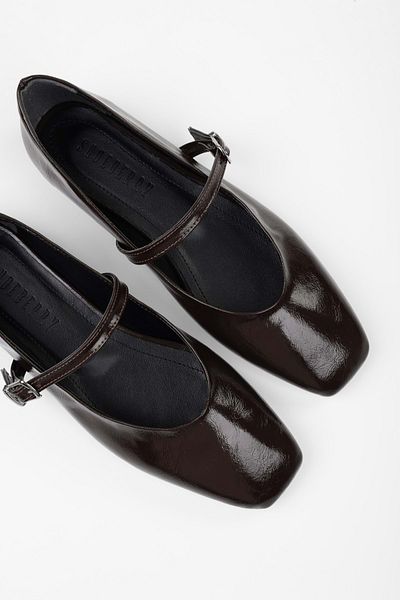 Shoeberry Γυναικείες μπαλαρίνες Sore Brown Skin