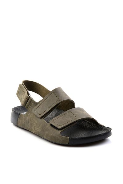 Bambi Sandale pentru bărbați kaki E05444010901