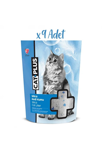 Cat Plus Catplus Kristal Kedi Kumu 3,6 Lt x 9 Adet