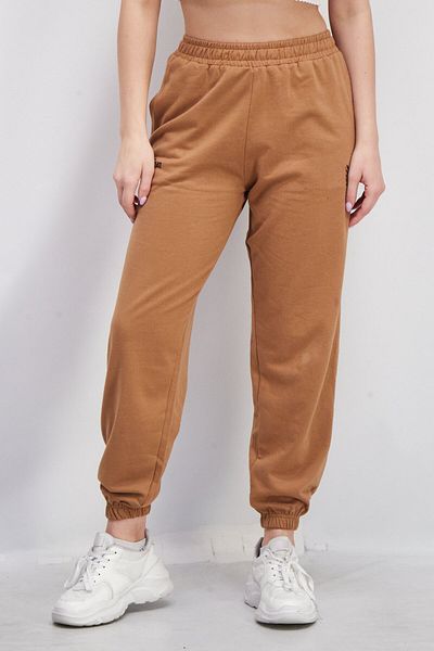 Attack On Titan Women Regular Fit Brand Logo Sweatpants, Brown