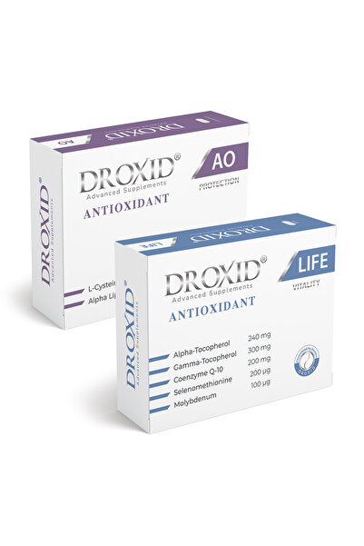 DROXİD Kombinasyon 1 - AO + LIFE Antioksidan Takviye Seti 60 Tablet