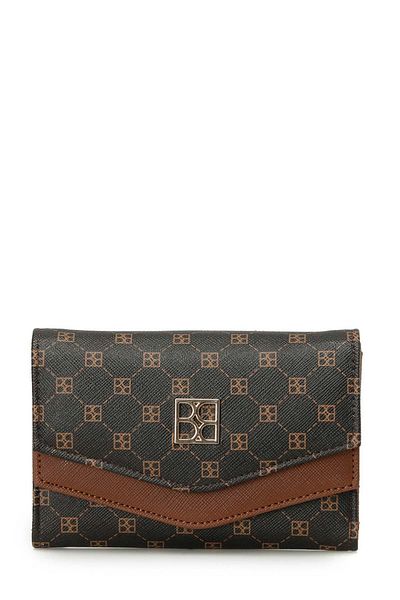 Butigo MID MONOGRAM COVER 4PR Portofel maro pentru femei