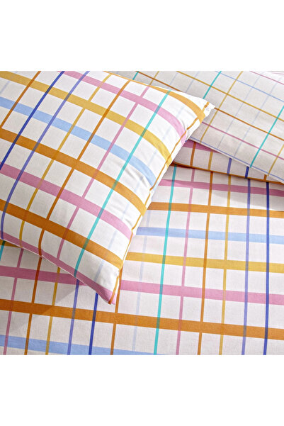 Taç Taç New Season Ranforce Single Person Duvet Cover Set Orange