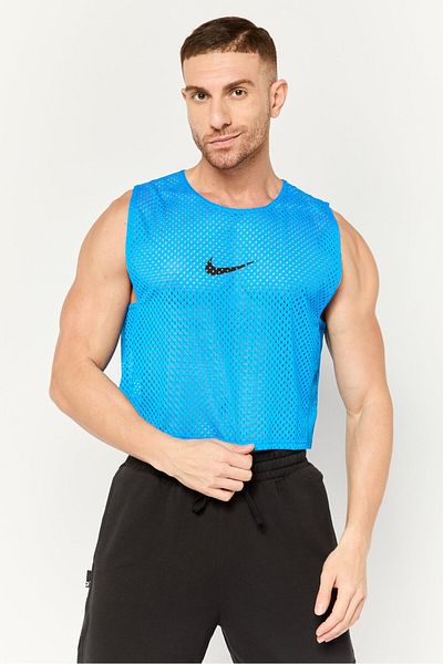 Nike Men Sportswear Fit Brand Logo Outdoor Vest, Blue