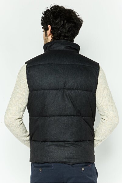 Michael Kors Men Brand Logo Vest Jacket, Black