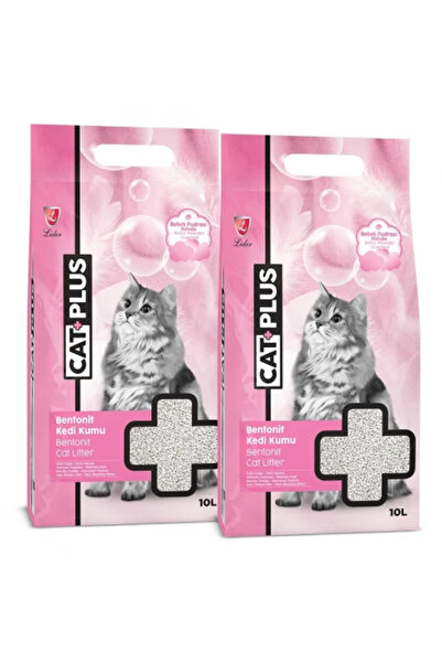 Cat Plus Catplus Bebek Pudralı Kedi Kumu 10 Lt x 2 Adet