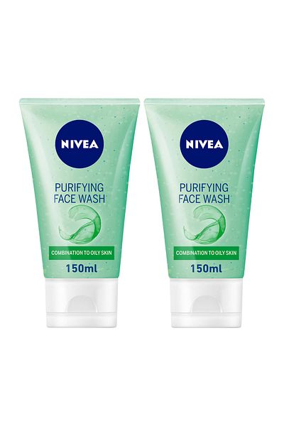 NIVEA Face Wash Purifying 2 x 150 ml