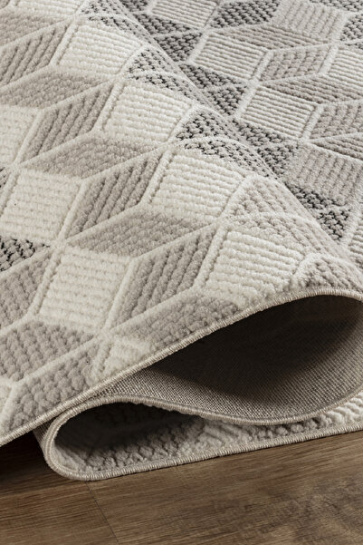 Kaşmir Halı Elya Tessera 50x80 Cm Salon Mutfak Halısı Yolluk