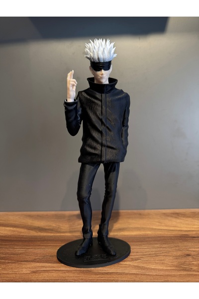 3D Jujutsu kaisen - gojo satoru figürü 3d renkli 27cm
