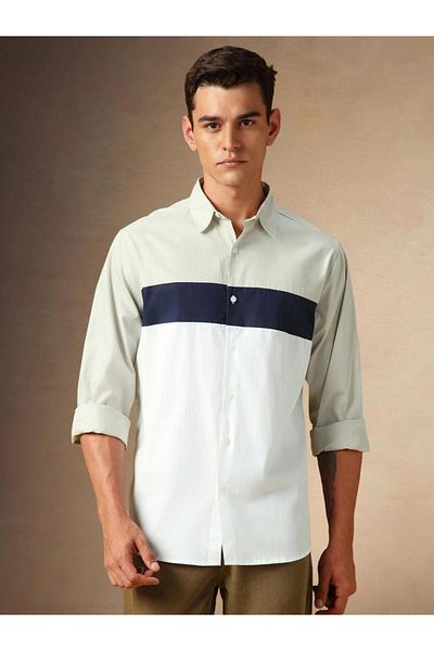 Dennis Lingo By Styli Striped Multicolor Button Down Collar Casual Shirt