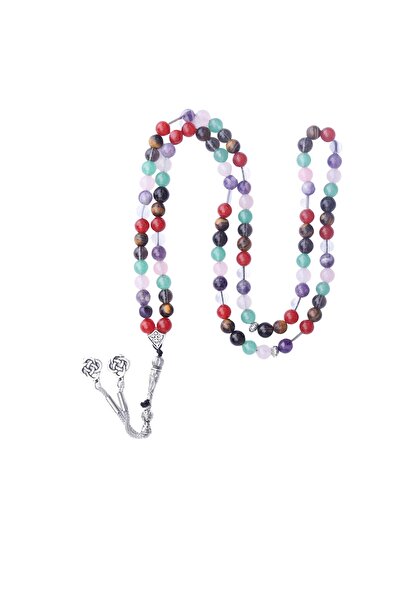Zeynep Büyükbay 99 Chakra Natural Stone Rosary