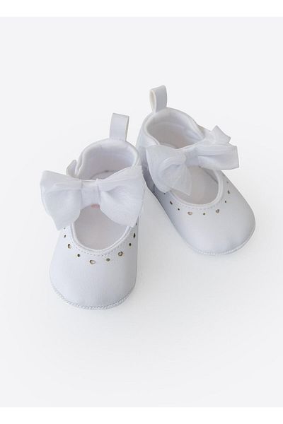 kitikate White Carol Booties