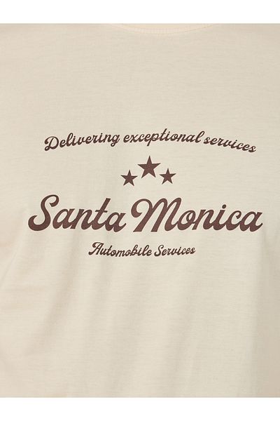 Styli Typography Printed Short Sleeve Regular Fit T-Shirt