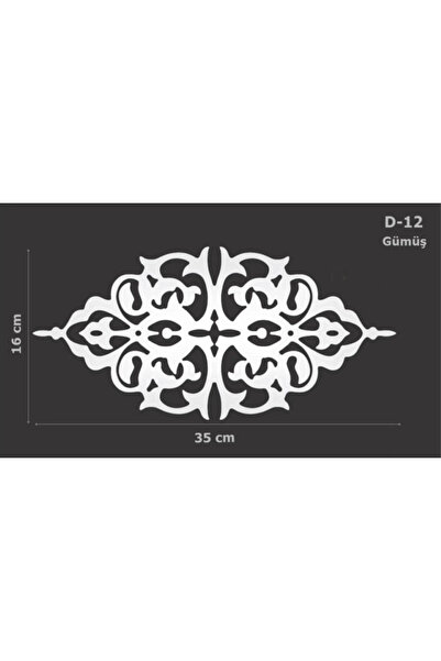 Kurtulan Lazer Tasarım Dekoratif Gümüş Yapışkanlı Aynalı Pleksi Mobilya Dolap...