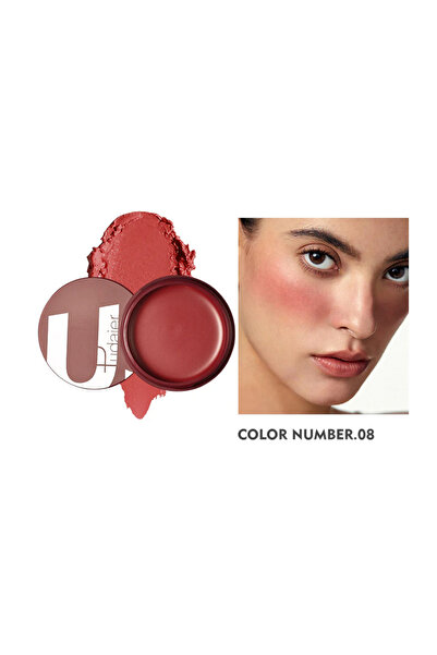 Pudaier profesyonel krem allık - NEW Flush Cream Blush vegan (08)