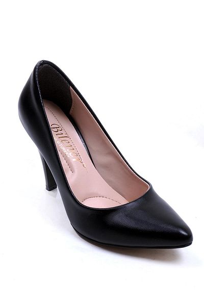 Ustalar Ayakkabı Çanta Pantofi stiletto de damă negri 360.501