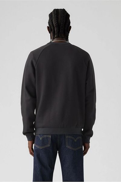Levi's Мъжки суитшърт с червена талия и кръгло деколте 001TS-0000