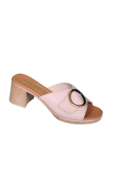 LORRA SHOES 13133 Daily Women's Genuine Leather Slippers