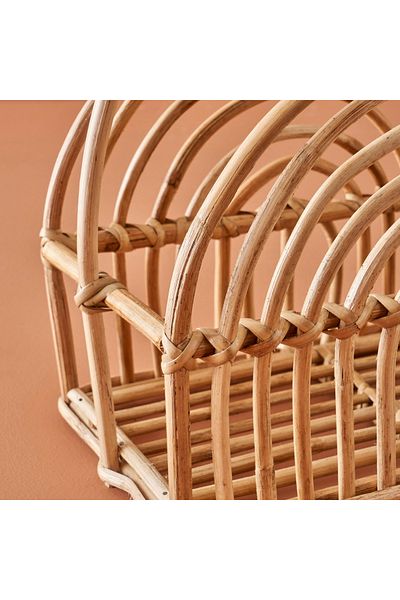 Bella Maison Granzie Wicker Organiser Natural (36X19X33 cm)