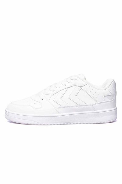 hummel Unisex Λευκά καθημερινά αθλητικά παπούτσια PLY V-9