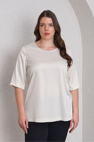 Büyük Moda Satin Blouse