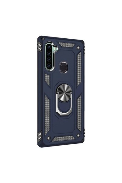 tekno grup حافظة لهاتف Redmi Note 8 مع حلقة مغناطيسية وغطاء Vega باللون الأزر...