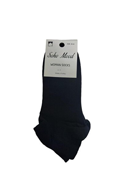 Soho Mood Viskoza BEŠAVNE ŽENSKE ČARAPE CRNE