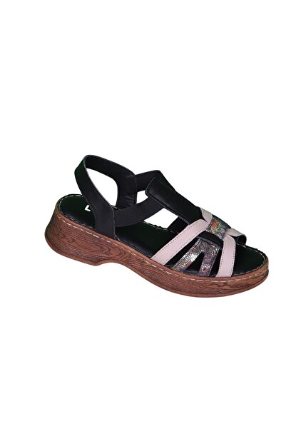 LORRA SHOES 8406 صندل نسائي من الجلد الطبيعي يوميًا