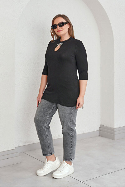 Büyük Moda 54146 Bow Detailed T-Shirt