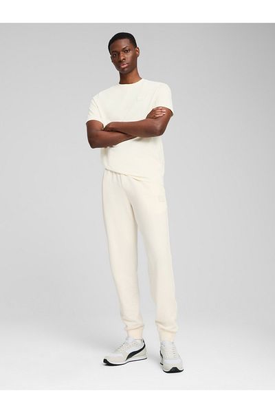 Puma Solid Regular Fit T-Shirt with Patch Detail