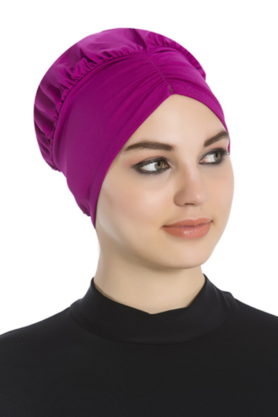 Remsa Mayo Shirred Sea Pool Cap R-1001 Pink01