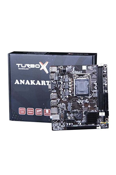 TURBOX Workteam H55m Sata Ddr3 1600mhz Usb 2.0 Vga Hdmı Ses Lan 1156p 1.gen Anakart