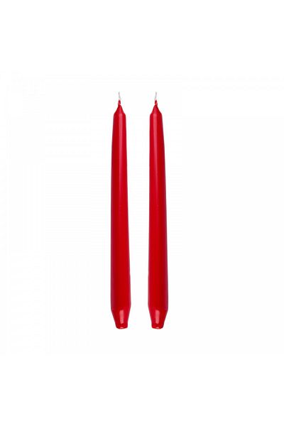 Karaca 2 Piece Red Candle 24 cm