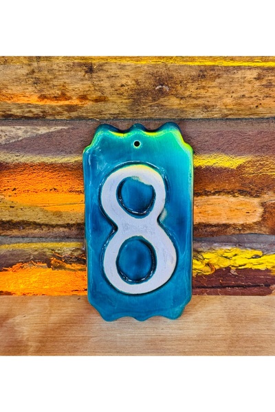 ATÖLYE SAİT Ceramic door number