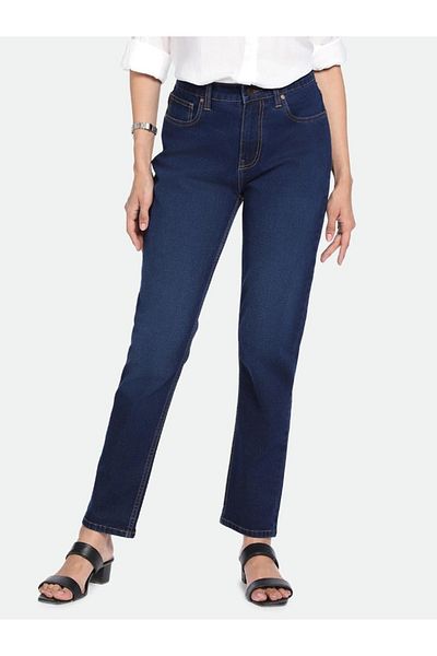 Dennis Lingo By Styli Mid Wash Slim Fit High-Rise Jeans