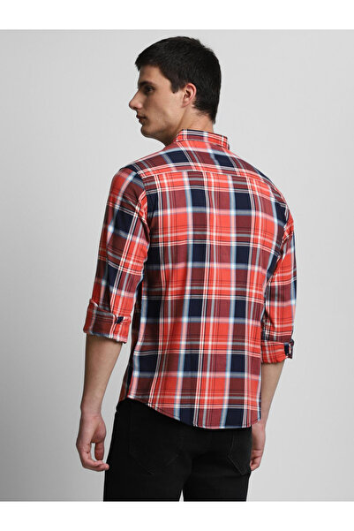 Dennis Lingo By Styli Checked Long Sleeves Casual Shirt