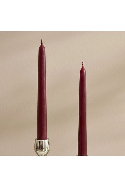 Karaca Karaca 2 Piece Purple Candle 24 cm