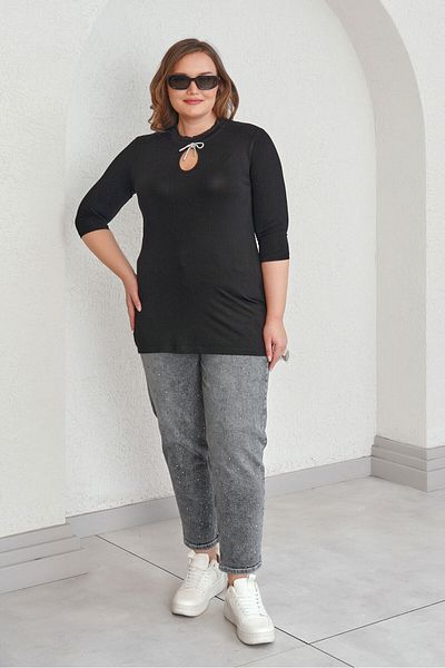 Büyük Moda 54146 Bow Detailed T-Shirt