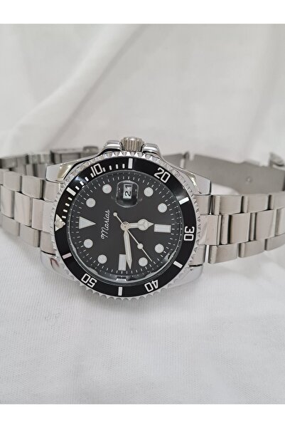 Marlas Waterproof Men's Wristwatch with Steel Cord