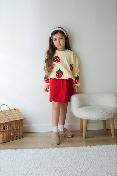 JELİBOOM GIRL'S SKIRT SUIT