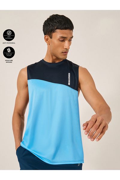 Styli CUT and SEW SLEEVELESS RUNNING TANK WITH LOGO