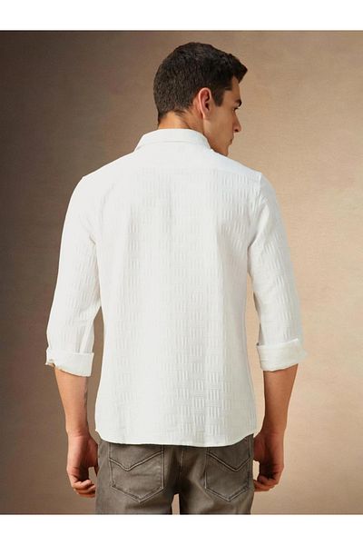 Dennis Lingo By Styli Button Down Collar Plain Casual Shirt